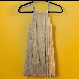 Hayden Girls Tiered Cream Dress - Size 14 - NWT